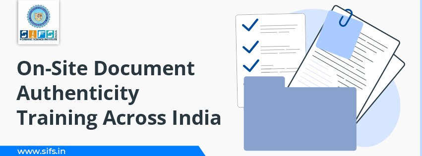 On-Site Document Authenticity Training Across India