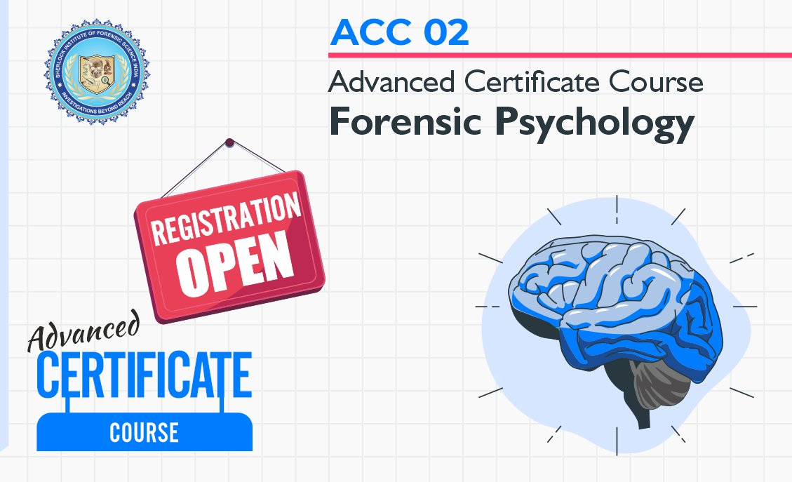 Advanced Certificate Course  Forensic Psychology