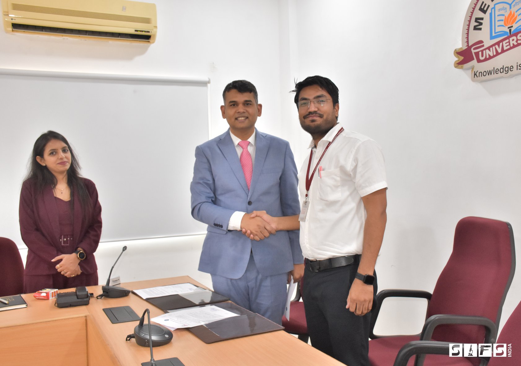 MoU Signing Ceremony with Medi-Caps University