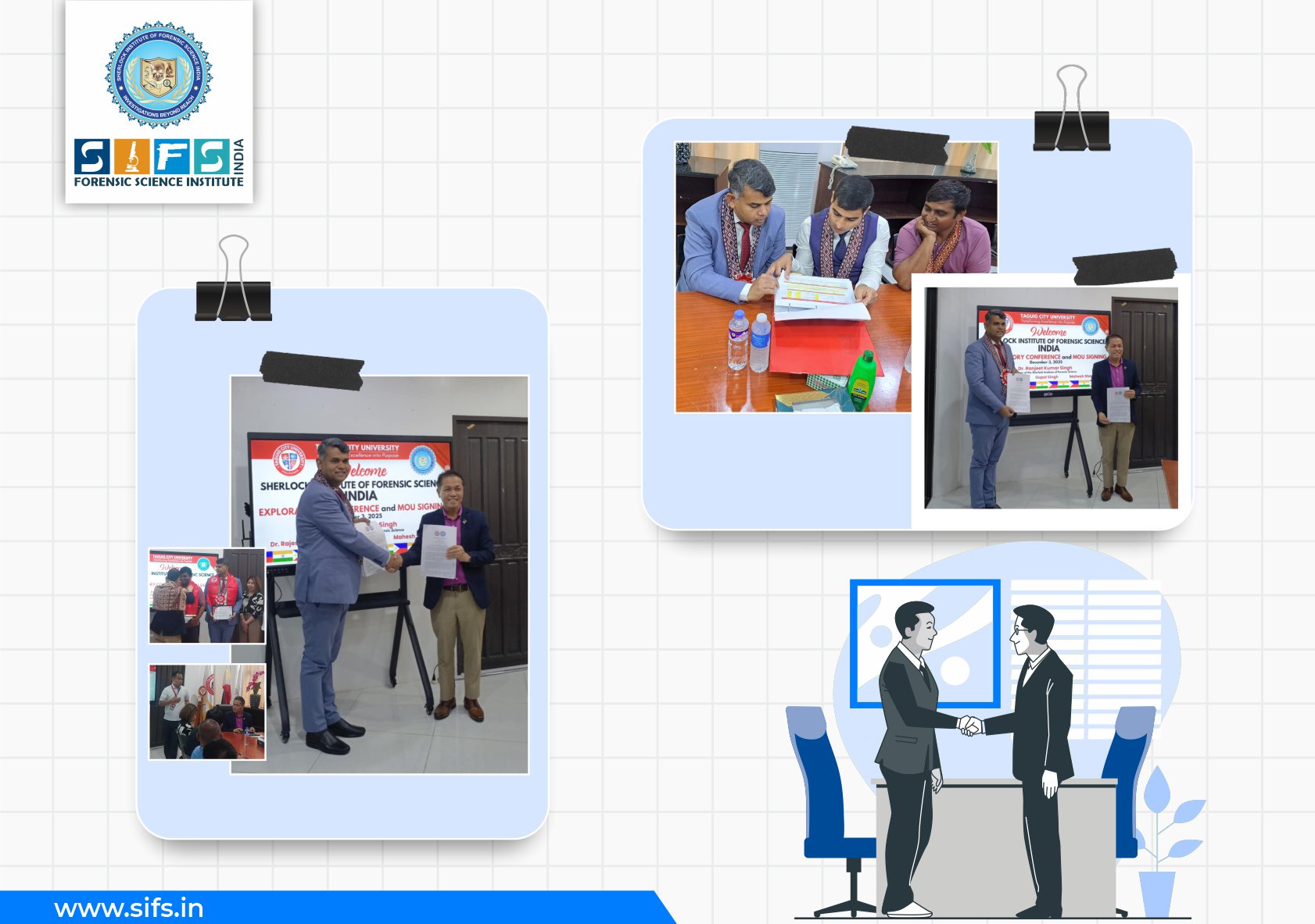 Bridging Borders in Forensic Education: MoU with Taguig City University